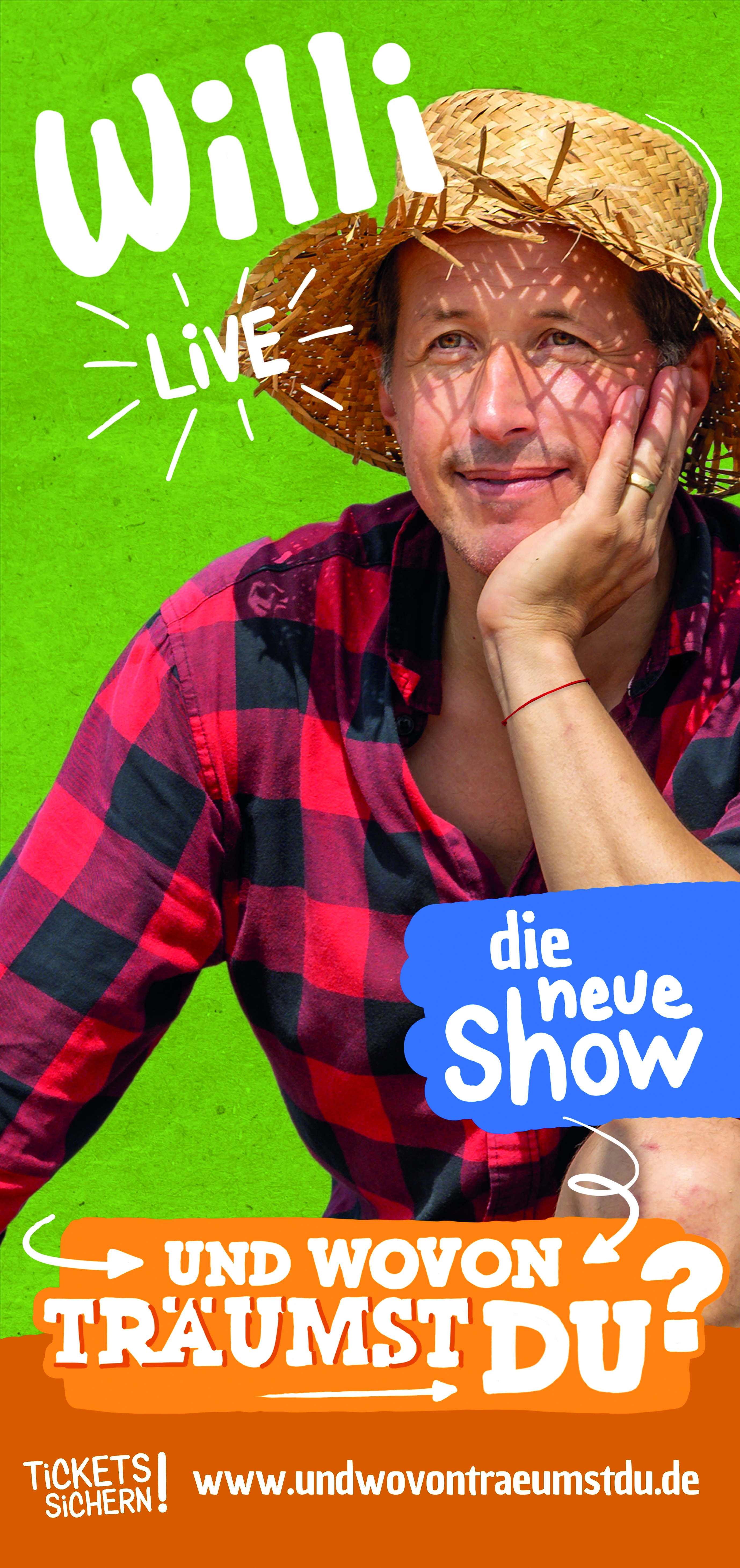 Titelbild für 'Willi live - UND WOVON TRÄUMST DU?'